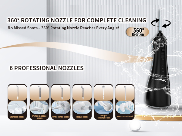 6 Professional Nozzles