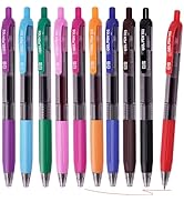 EYEYE G-103 Retractable Gel Pens, 0.5mm Fine Point Blue Ink Pens, Premium Quick Drying Ballpoint ...