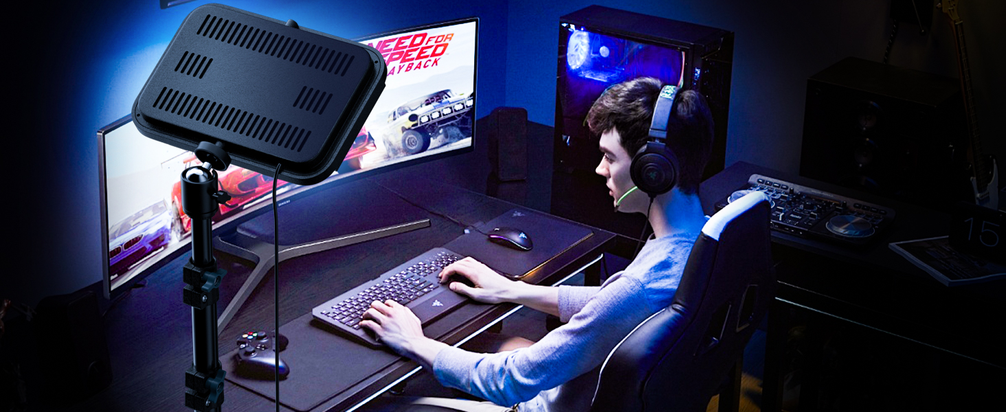 lighting for video recording