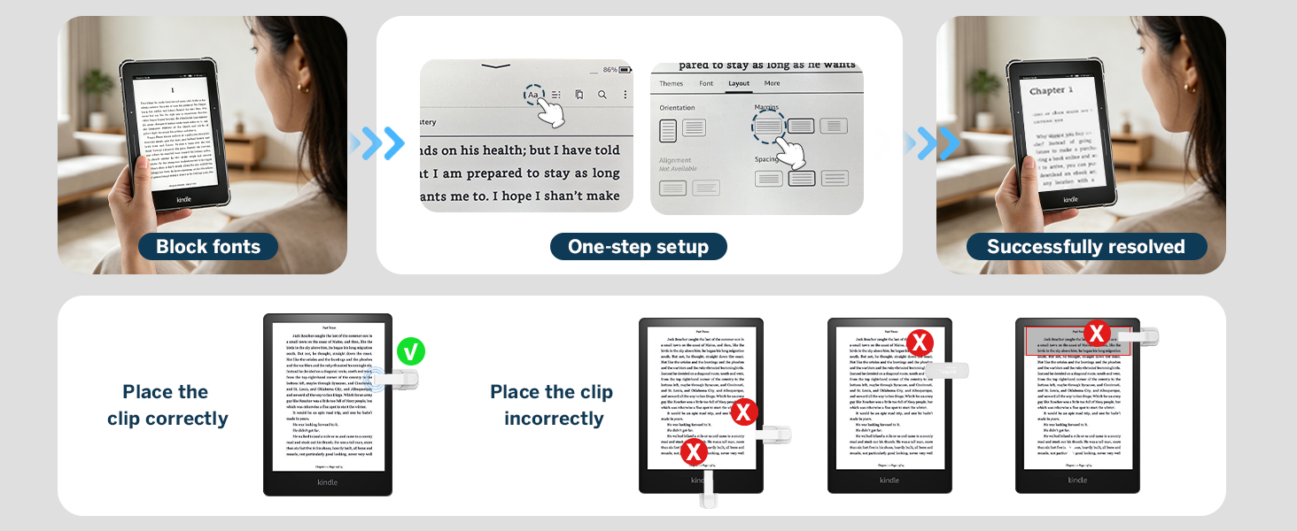 Page Turner Ring for Kindle