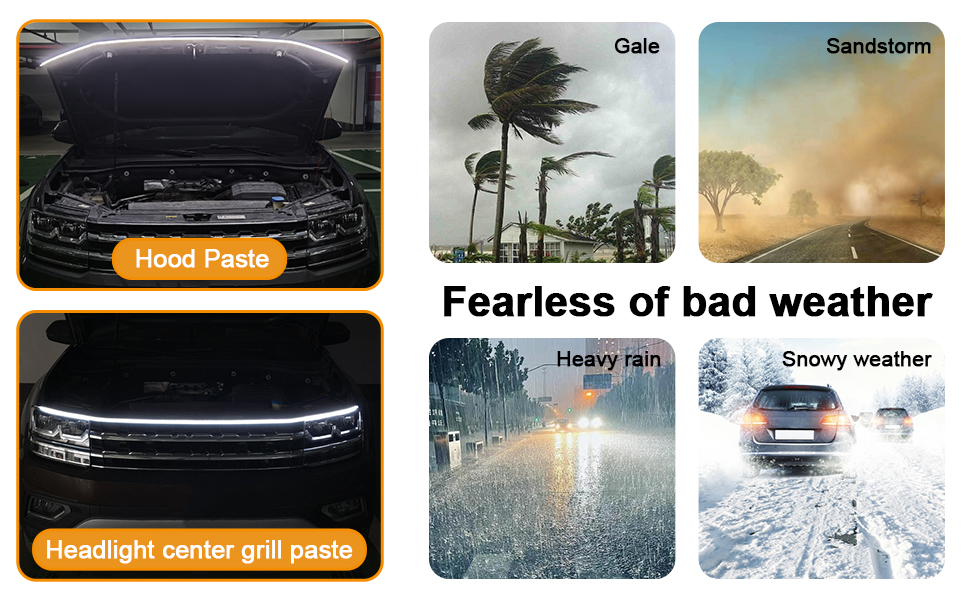 Increase driving safety warning, effectively warn oncoming or side vehicles, reduce accidents.