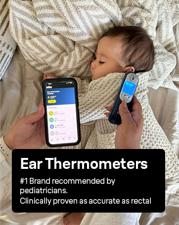 Ear thermometers - #1 brand recommended by pediatricians