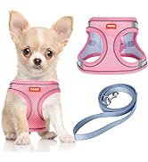 YIMEIS Dog Harness and Leash Set, No Pull Soft Mesh Pet Harness, Reflective Adjustable Puppy Vest...