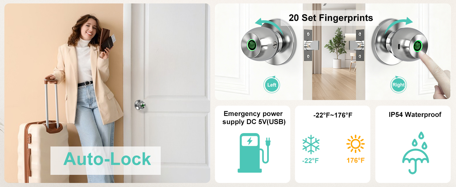 Fingerprint Door Lock