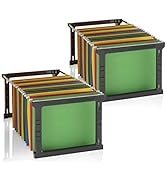 Officemate Plastic Hanging File Frames, Letter and Legal Size, Rails 24 to 27, 2 Sets (91963), Black