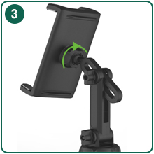 Cuxwill Car Cup Holder Tablet Mount