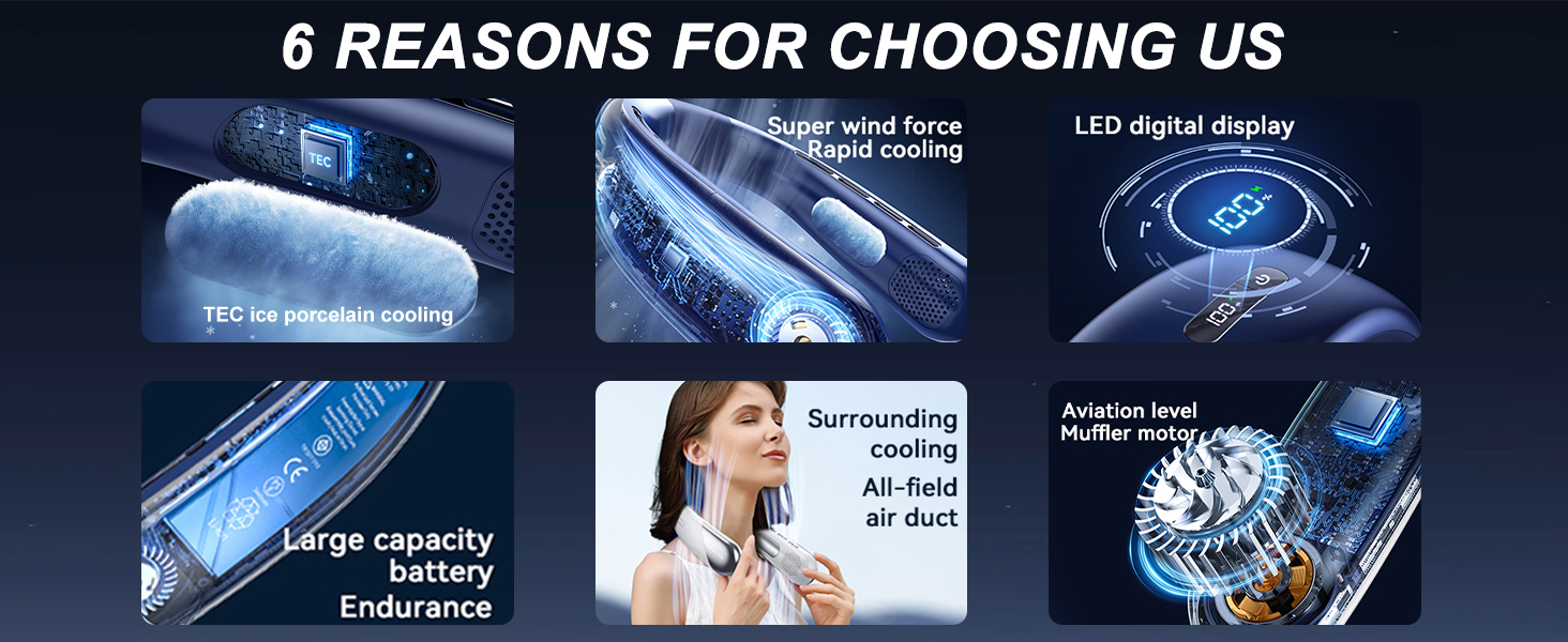 neck fan portable