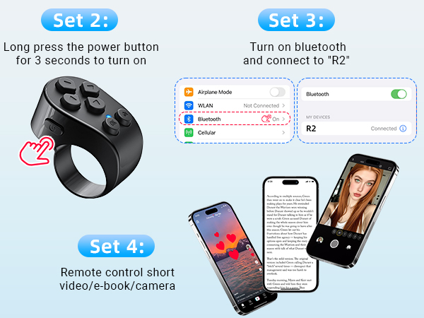 scrolling ring for iPhone
