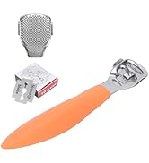 Pedicure Foot File Kit with 11 Blades Foot Care Pedicure Callus Shaver Hard Skin Remover Callus S...