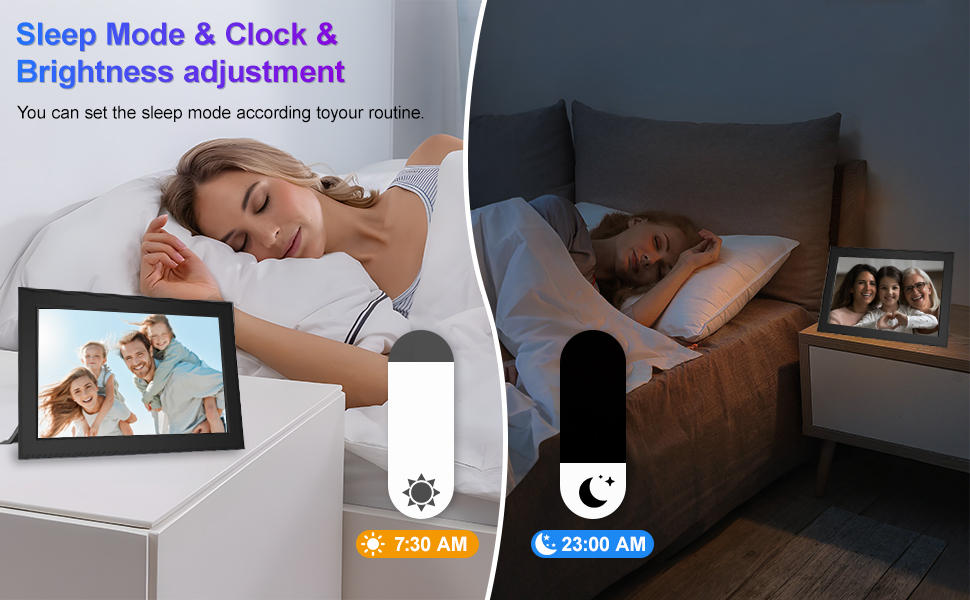 digital picture frame wifi smart photo frame electronic picture frame load frameo digital frame wifi