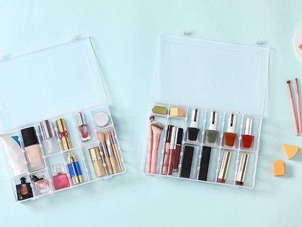 36 Grids Clear Plastic Organizer Box