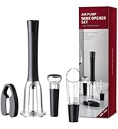 Bottle Opener 4PCS, IPEROT Air Pressure Pump Bottle Openers with Stainless Steel Foil Cutter, Aer...