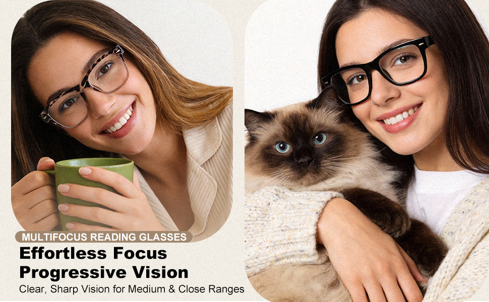 Progressive Multifocal Readers for Women