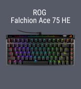 ASUS ROG Falchion Ace 75 HE Wired Analog/Hall Effect Gaming Keyboard – 75% TKL, USB, Hot Swappabl...