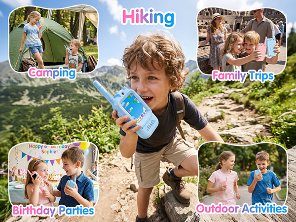 Kids Walkie Talkies with Video 8A