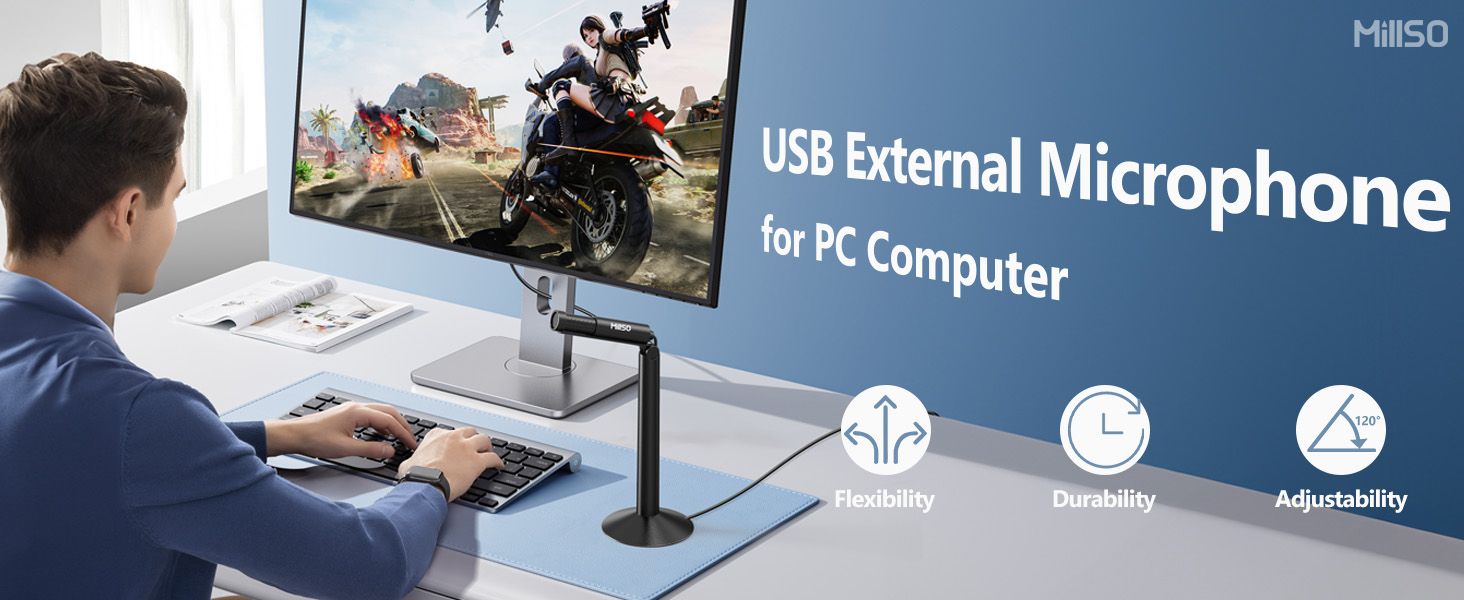 external usb microphone for laptop