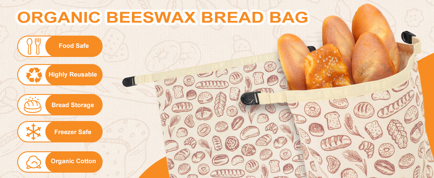 beeswax bread bag