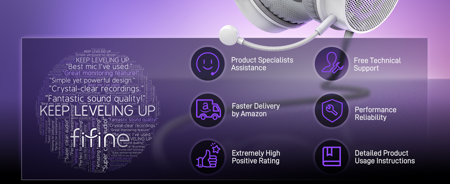 FIFINE AMPLITANK HD18 LITE-WP Open Back Monitor Headphones brand story