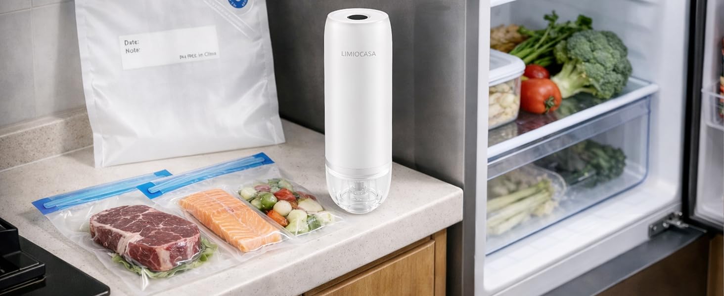 Handheld Vacuum Sealer for Food Storage