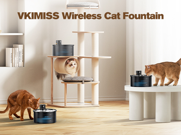 best water fountain for cats wireless big cat water fountain wireless
