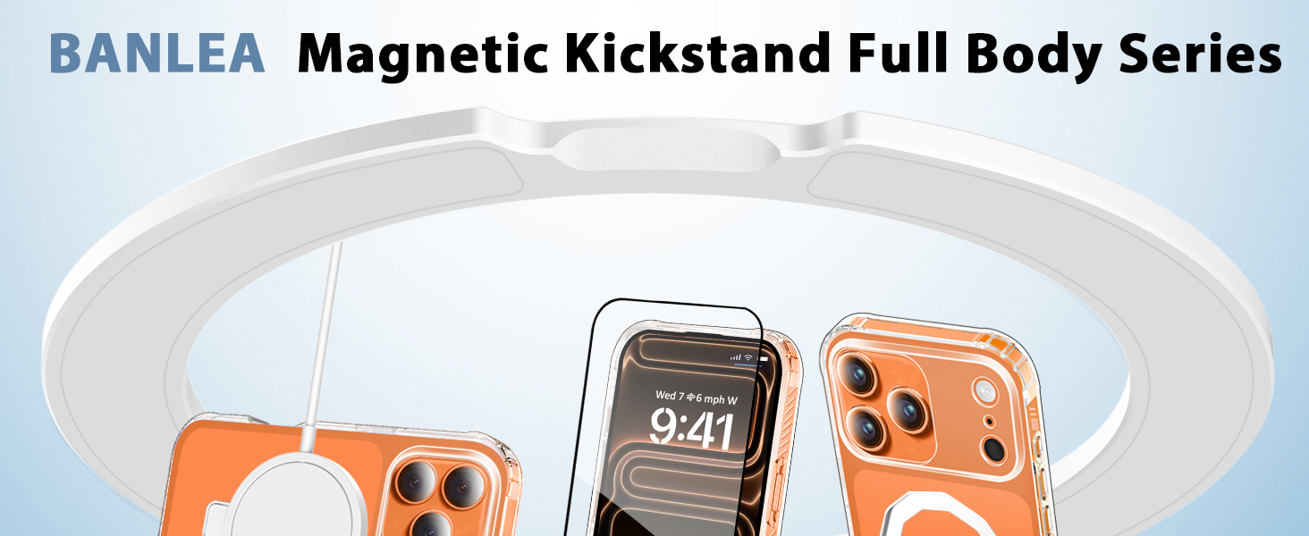 Full Body Kickstand Magnetic Case