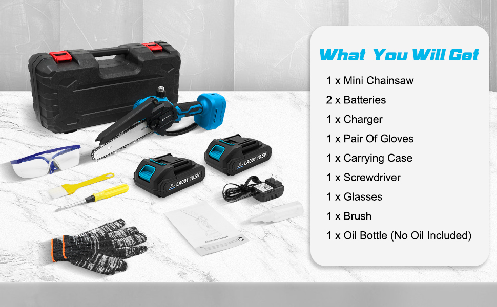 Mini Chainsaw Cordless