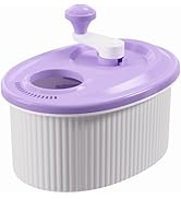 JOYMOOP Fruit Washer Spinner, Fruit Cleaner Spinner with Crank Handle, Hands-Free Fruit &amp; Vegetab...