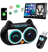 OTTOCAST Cabin Care Baby Car Camera with Wireless CarPlay, 1080P HD Rear Seat Monitor on Car Scre...
