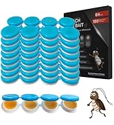 64 Pack Cockroach Gel Bait, Highly Effective Roach Gel Bait Indoor Infestation Solution, Fast Act...
