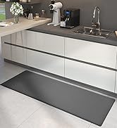 Color G Kitchen Rugs, Kitchen Runner Rug Kitchen Floor Mat, Cushioned Anti-Fatigue Kitchen Mat, N...