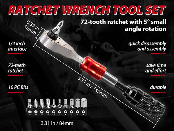 multi tool with ratchet wrench