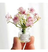 1Pc Miniature Flowers in Vase Set - 16 Scale Dollhouse Décor with Realistic Details, Tiny Floral ...