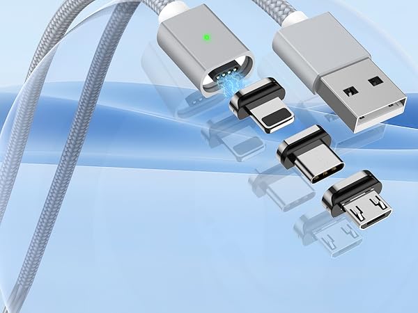 3A Magnetic Charging Cable