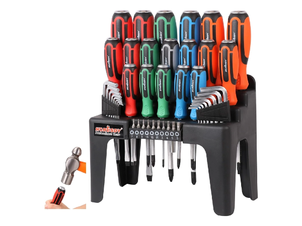 44-Piece Magnetic Screwdriver