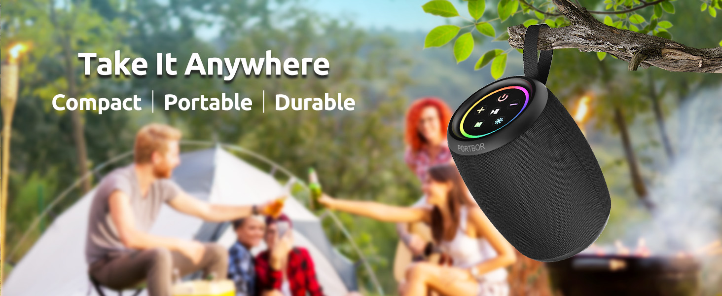 Compact. Portable. Durable. Take it go anywhere you want!