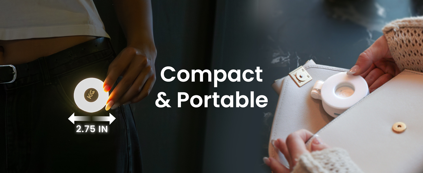 clip-on magnetic phone light for makeup photos