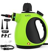 Kiato Handheld Steam Cleaner, 10 in 1 Hand Held Steamer for Cleaning, Portable Pressurized Steame...