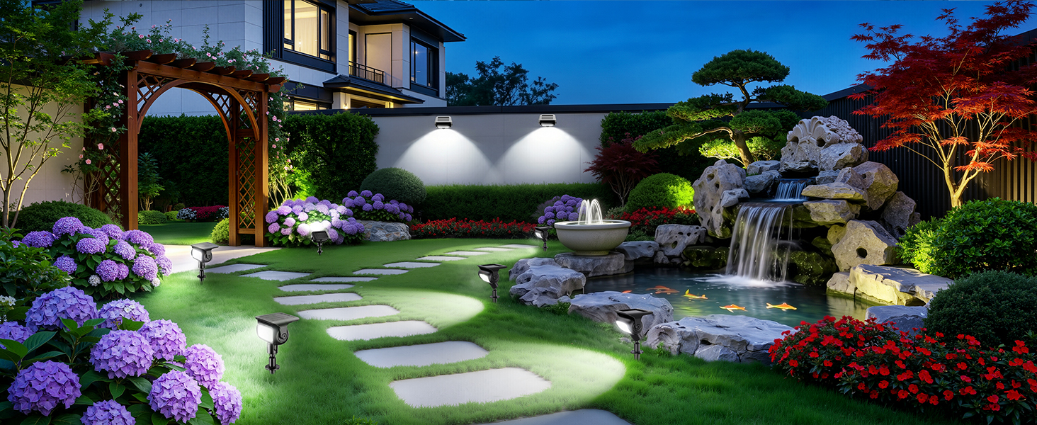 solar garden lights