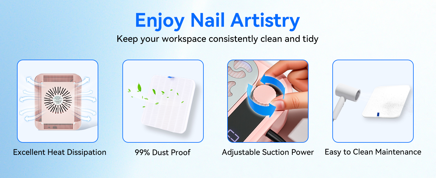 NAIL DUST COLLECTOR