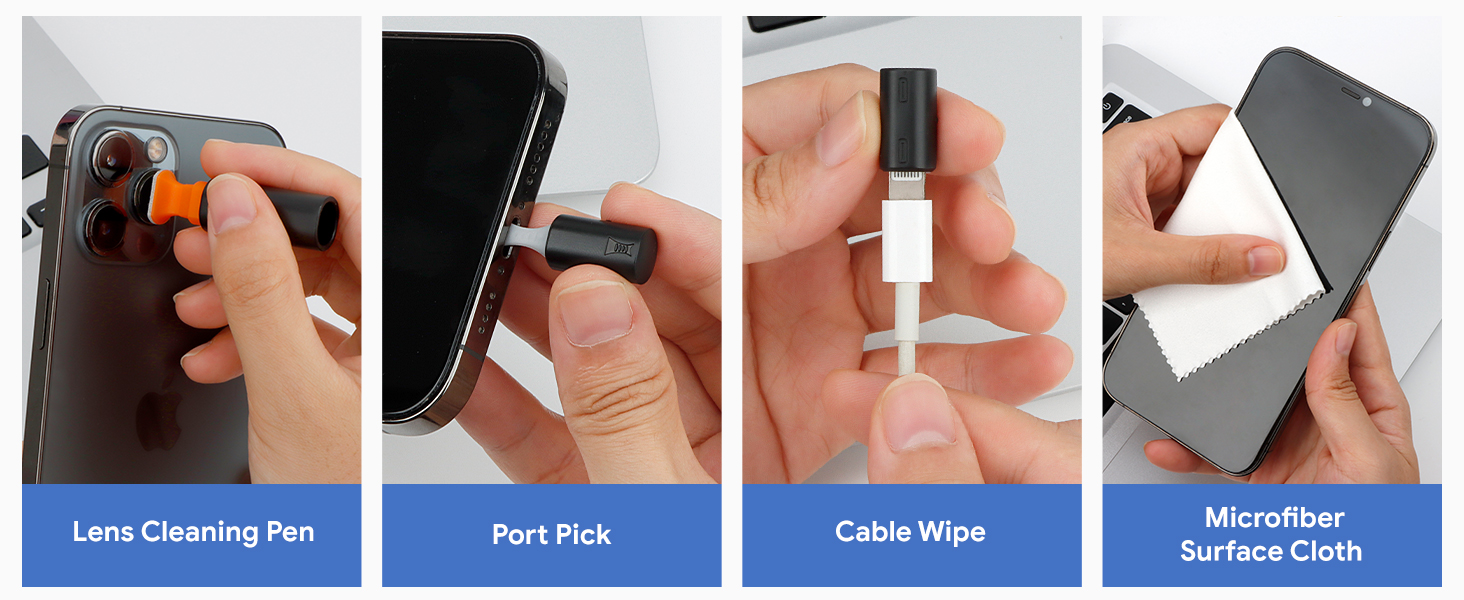 iphone charging port cleaner