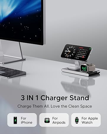 3 in 1 magsafe charger station