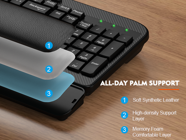 keyboard with phone holder