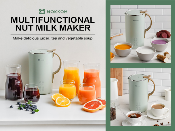 MOKKOM Automatic Nut Milk Maker