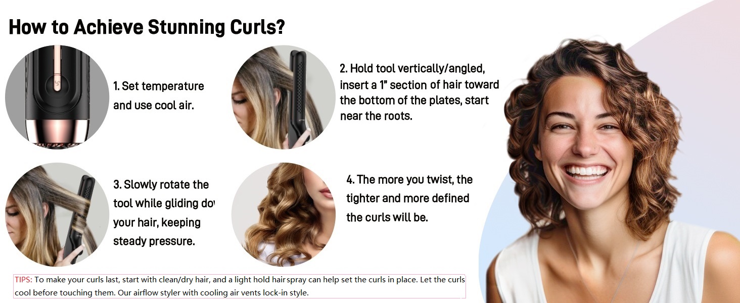 Airflow Styler Curling Iron