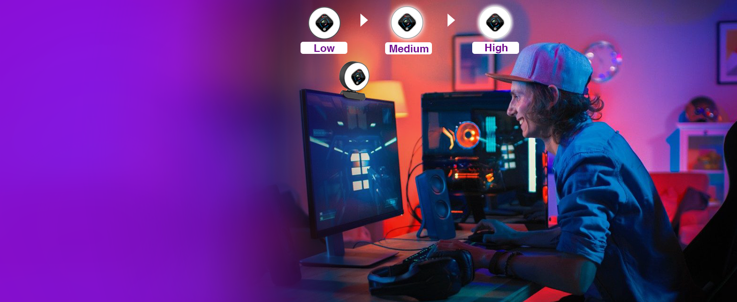 967 1080 webcam light camera for ring computer with laptop web microphone zoom 1080p cam usb