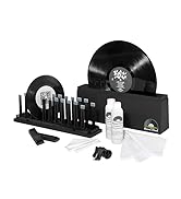 Big Fudge Vinyl Record Cleaner Kit - incl. Record Cleaning Machine, Washer Fluid &amp; Microfiber Clo...