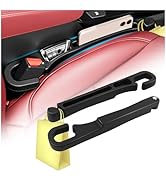 Figpade 2PCS New Car Seat Gap Filler Organizer with Car Glass Breaker,3 in 1 in Between Cars Seat...