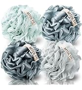 MTDLYICE Loofah Sponge, XXL Large Loofah 100g 4 Pack, Bath Sponge Soft Mesh Shower Loofah for Men...