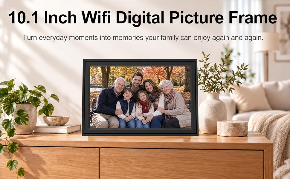 Wi-Fi digital picture frame