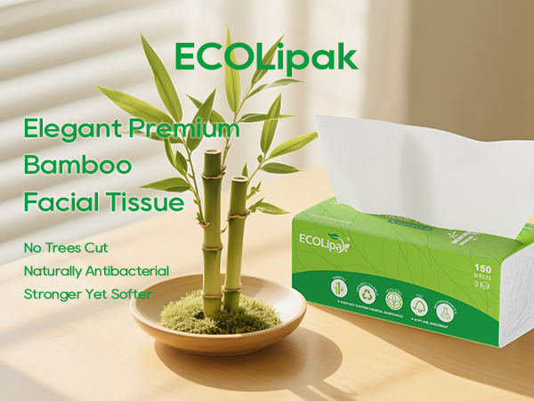 Bamboo Facial Tissues